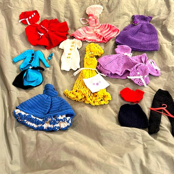 Other - 9 Handmade Barbie doll outfits